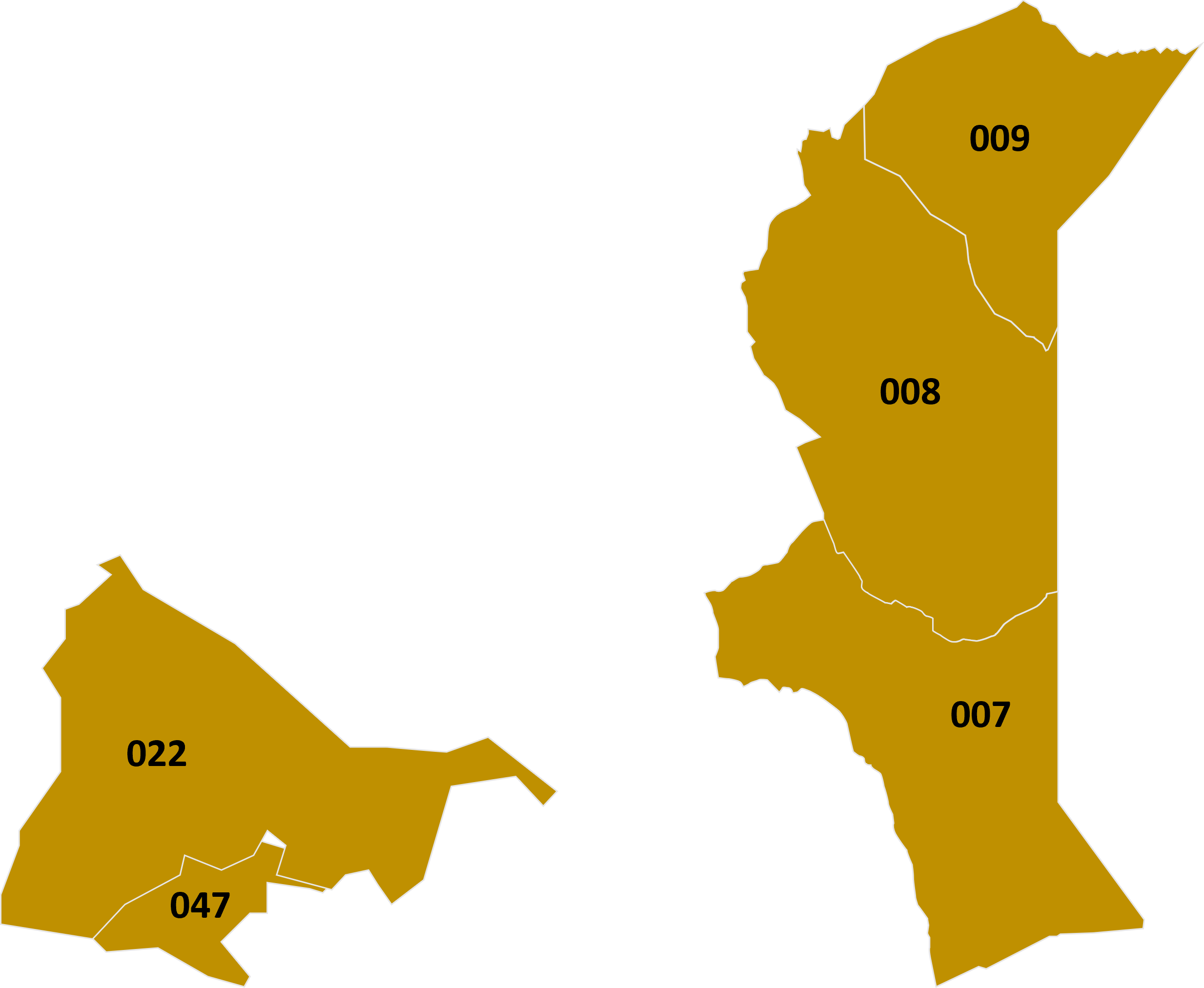 Nairobi Region map