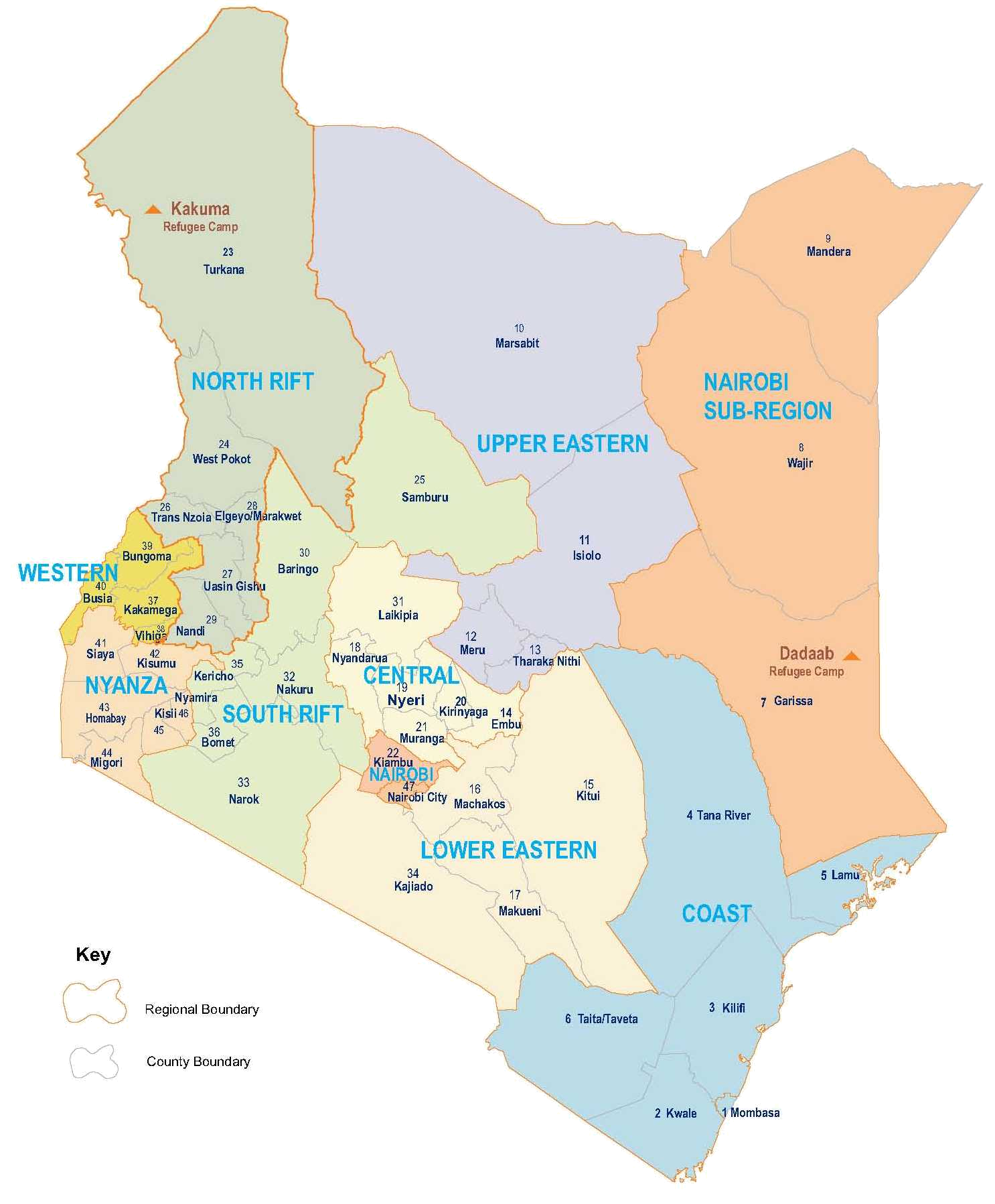 All Regions Map