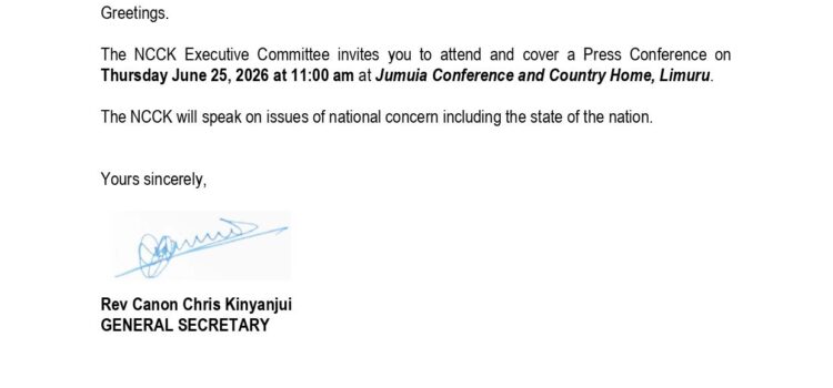 NCCK Media Invite June 2026