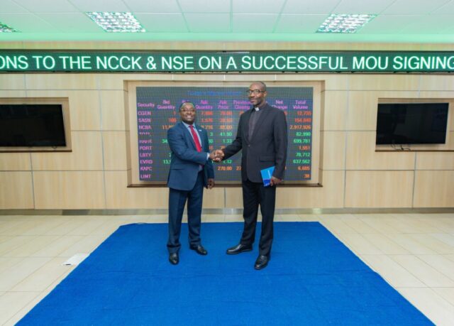 NCCK & NSE MOU SIGNING